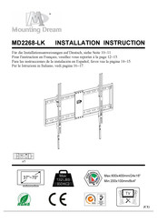 Mounting Dream MD2268-LK Instructions D'installation