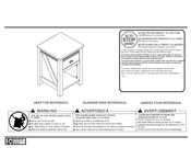 Ameriwood HOME 5683213COM Instructions D'assemblage