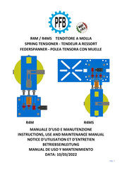 PFB R4M Notice D'utilisation Et D'entretien