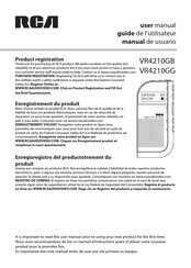 RCA VR4210GB Guide De L'utilisateur