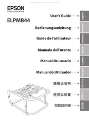 Epson ELPMB44 Guide De L'utilisateur