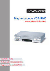 SilverCrest VCR-5100 Manuel Utilisateur