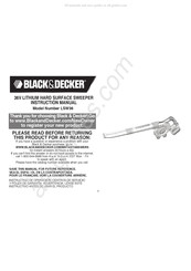 Black & Decker LSW36 Mode D'emploi