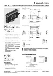 Leuze electronic LV463.XR Mode D'emploi