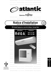 Atlantic Fujitsu AWY 24 LBA Notice D'installation