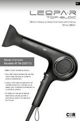 CBR Professional M-220713 Mode D'emploi