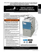 Continental C95 Serie Manuel D'installation Et Operation