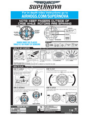 Airhogs Supernova Mode D'emploi