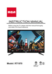 Rca RT1970 Manuel D'instructions