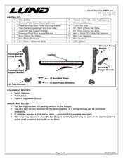 LUND 47121208 Instructions D'installation