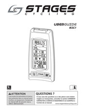 Stages cycling SIC1 Mode D'emploi