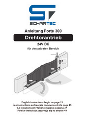 Schartec Porte 300 SL Manuel D'utilisation