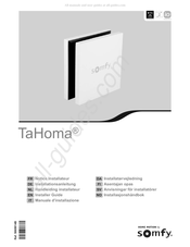 Somfy TaHoma Notice Installateur