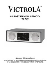 VICTROLA VS-120 Manuel D'instructions