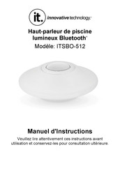 Innovative Technology ITSBO-512 Manuel D'instructions