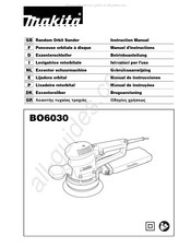 Makita B06030 Manuel D'instructions