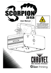 Chauvet Scorpion 3D RGB Manuel D'utilisation