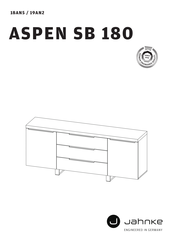 Jahnke ASPEN 19AN2 Instructions D'assemblage