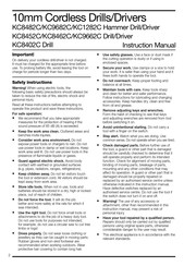 Black & Decker KC8452C Notice D'utilisation