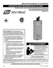 John Wood 300 Série Manuel D'installation Et D'utilisation