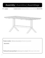 Southern Enterprises 101849 Instructions D'assemblage