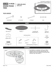 Uline H-9538 Instructions D'assemblage