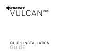 Roccat Vulcan PRO Guide D'installation Rapide