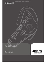 Jabra BT800 Manuel D'utilisation