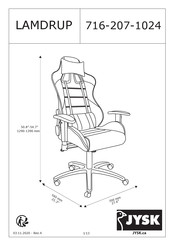 Jysk Lamdrup 716-207-1024 Mode D'emploi