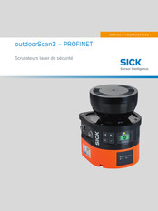 SICK outdoorScan3 Core I/O Notice D'instructions