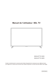 BSL 502S Manuel De L'utilisateur