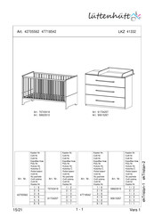 LÜTTENHÜTT Lauris 47718542 Instructions D'assemblage