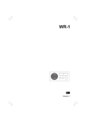 Sangean WR-1 Mode D'emploi