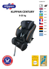 Klippan CENTURY Manuel D'instructions