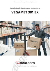 Vega VEGAMET 381 EX Mise En Service