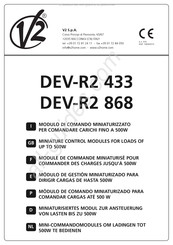 V2 DEV-R2 433 Mode D'emploi