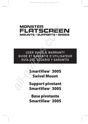 Monster Cable FlatScreen SMARTVIEW 300S Guide D'utilisateur