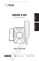 Wilson Electronics weBoost DRIVE X RV Manuel De L'utilisateur