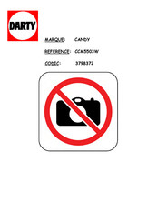 Candy CCM5503W Notice D'emploi Et D'installation