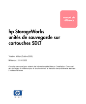 Hp StorageWorks Manuel De Référence