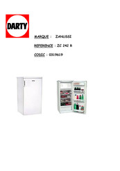 Zanussi 0319619 Mode D'emploi