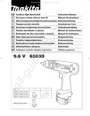 Makita 6503D Manuel D'instructions