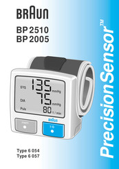 Braun PrecisionSensor BP 2510 Manuel D'instructions
