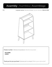 Southern Enterprises HZ4052 Instructions D'assemblage