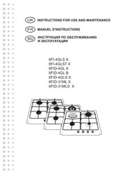 Fagor 6FID-4GLSX Manuel D'instructions
