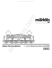 marklin H0 Reihe 1018 OBB Manuel D'instructions