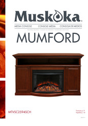 Muskoka Mumford MTVSC2594SCH Manuel D'instructions