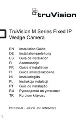 TruVision TVGP-M01-0401-WED-B Guide D'installation