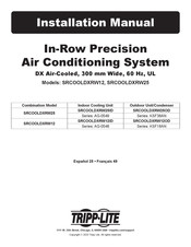 Tripp-Lite SRCOOLDXRW12 Manuel D'installation