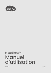 BenQ InstaShow VS20 Manuel D'utilisation